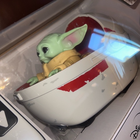 NTW Grogu and hover pram remote control Star Wars Baby Yoda - Picture 1 of 8